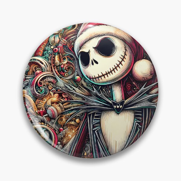 Artikelvorschau, Tauchen Sie ein in den Weihnachtszauber: Einzigartige Kunst von Jack Skellington für eine zeitgemäße und festliche Feier. entworfen und verkauft von InsaneLEDP.