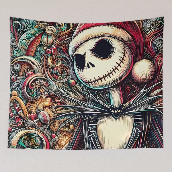 Item preview, Dive into Holiday Magic: Unique Jack Skellington Art for a Contemporary and Festive Celebration! designed and sold by InsaneLEDP.