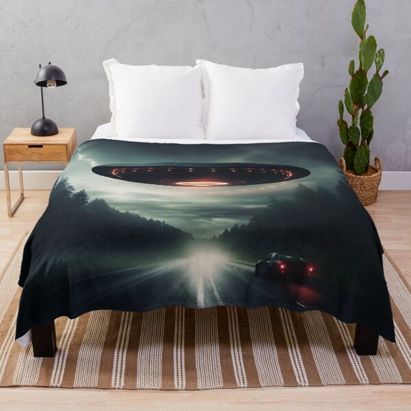 Item preview, UFO Highway At Night designed and sold by Valley42Designs.