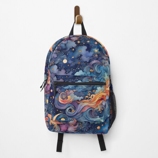 Item preview, Watercolor Starry Night Pattern designed and sold by Patternliss.