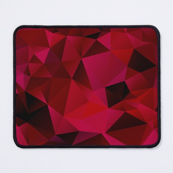 Item preview, Polygon abstract reds black geometric pattern designed and sold by fuzzyfox.