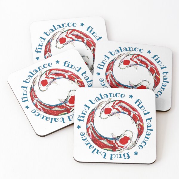 Item preview, Find Balance! Pair of Koi Fish designed and sold by SSustainable.