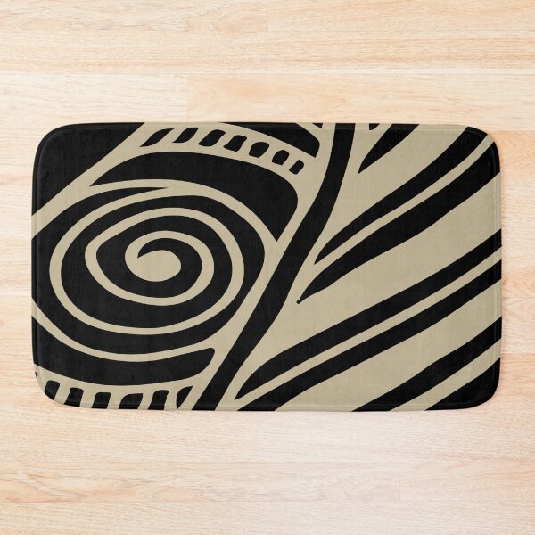 Item preview,  Mid century Retro style. New Year Maori Tattoo. Tribal wavy swirl . by Mill2023 designed and sold by Mill2023.