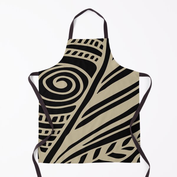 Item preview, Mid century Retro style. New Year Maori Tattoo. Tribal wavy swirl . by Mill2023 designed and sold by Mill2023.