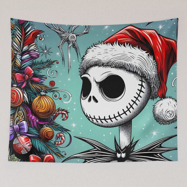 Item preview, Dive into Holiday Magic: Unique Jack Skellington Art for a Contemporary and Festive Celebration! designed and sold by InsaneLEDP.