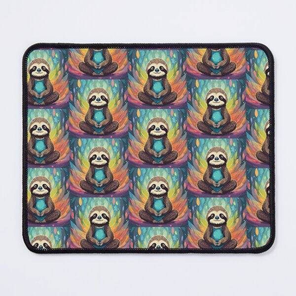 Item preview, Cute Meditating Sloth designed and sold by OliOuterBrands.