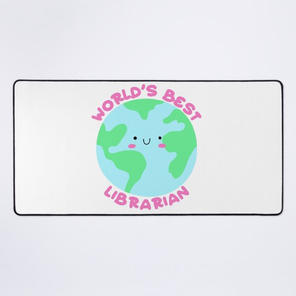 Item preview, Worlds Best Librarian designed and sold by OscarAndOphelia.
