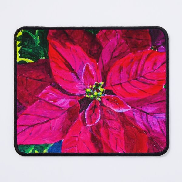 Item preview, Neon Poinsettias designed and sold by Laura King  Fine Arts.