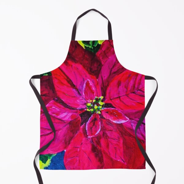 Item preview, Neon Poinsettias designed and sold by Laura King Fine Arts.