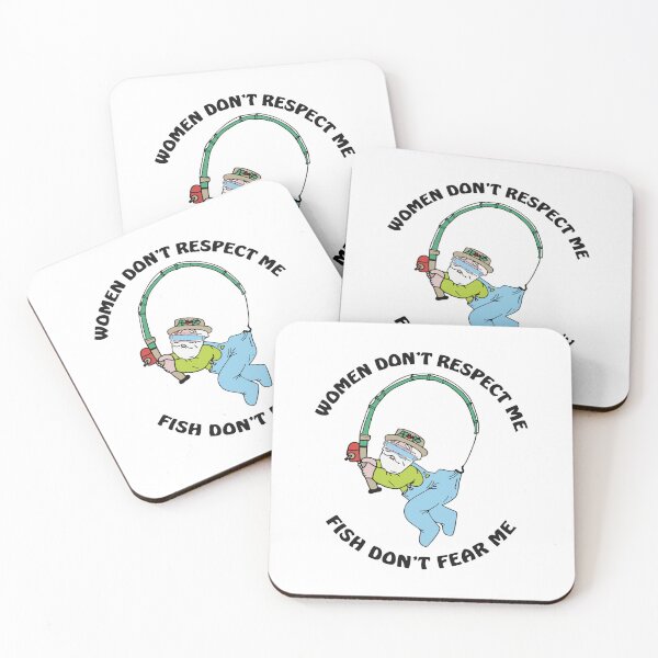 Item preview, Women Don’t Respect Me Fish Don’t Fear Me designed and sold by Foryoubroshirt.
