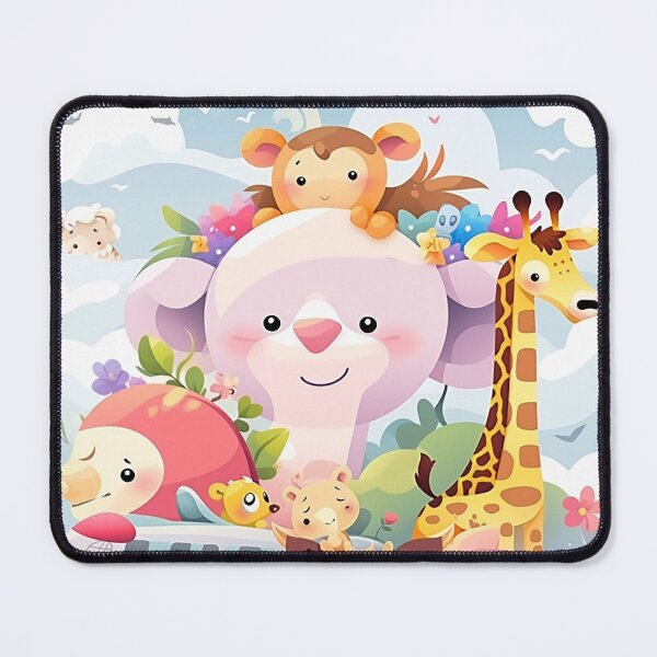 Item preview, Cheerful Critter Capers - Colorful and Playful Animal Cartoons for Children designed and sold by PaintbrushPlace.