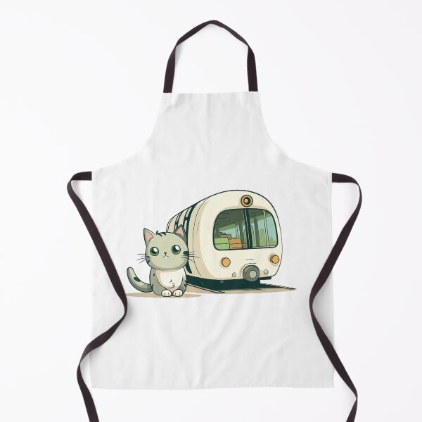 Item preview, The cat is waiting for the train designed and sold by omerfdln34.