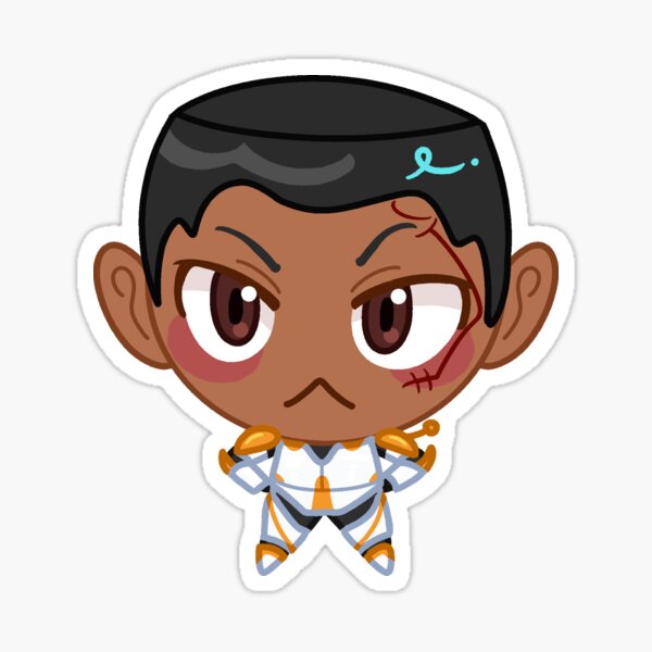 Vista previa del artículo con la obra «Comandante Cody Chibi», diseñado y vendido por Snickersdoge.