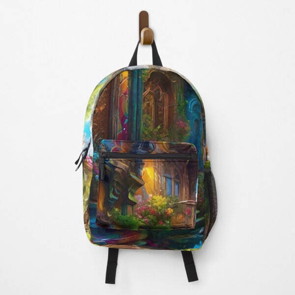 Item preview, Colorful Village - Surreal Fantasy art concepts designed and sold by Delerat7.