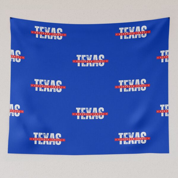 Item preview, Texas Supports Israel designed and sold by Neeshki.