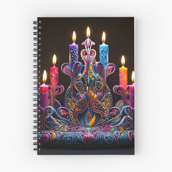 Aperçu de l'œuvre menorah décorative magique de hannukah, créée et vendue par dcrc.