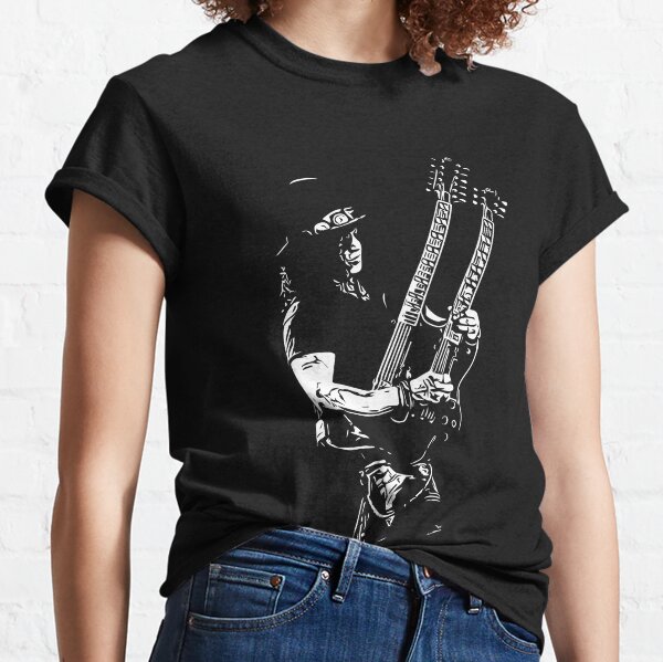 Slash picture t-shirt by Chaser Brand Heavy Metal Guns n' Roses Rock band  Tee