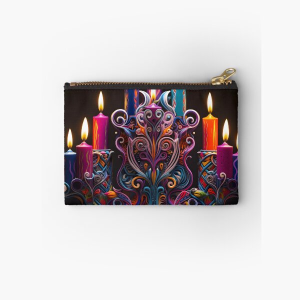 Item preview, magical hannukah decorative menorah, designed and sold by dcrc.