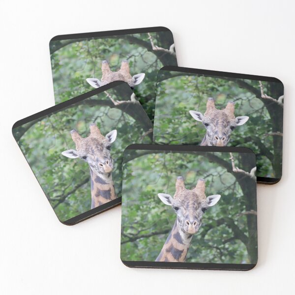Item preview, Towering Elegance: A Giraffe's Portrait in Graceful Necksistence designed and sold by BirdsBugsBeyond.