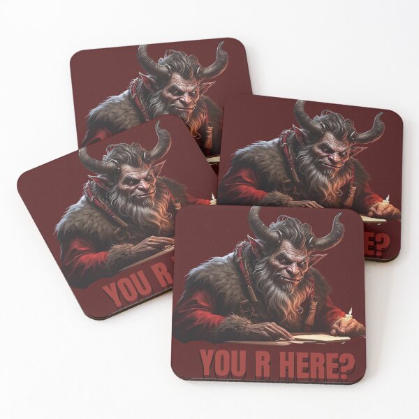 Item preview, Krampus List - "ARE YOU HERE?" designed and sold by AJNorv.