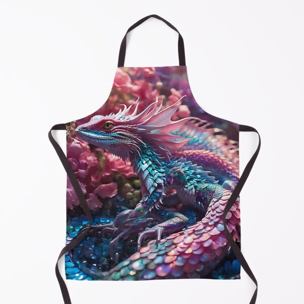 Item preview, Ethereal Beauty: A Psychedelic Heavenly Basilisk Emerges from the Mist designed and sold by Best-Art-32.