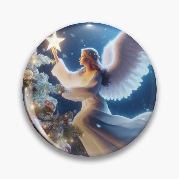 Item preview, Angel Christmas tree star designed and sold by SeeingBeyond.