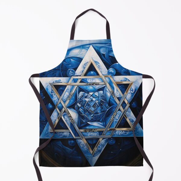 Item preview, decorative star of david holiday print designed and sold by dcrc.