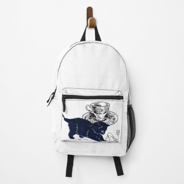 Item preview, Vintage Black Cat Tea Time designed and sold by VistaVintage.