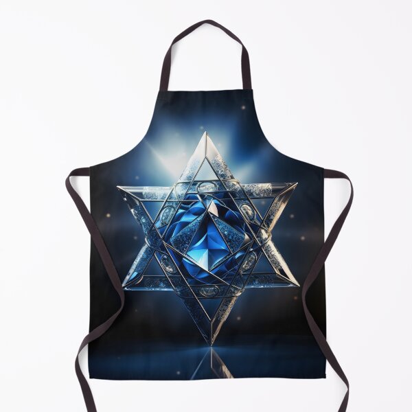 Item preview, decorative star of david holiday print designed and sold by dcrc.