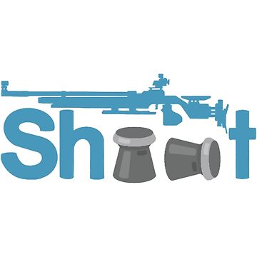 Artwork thumbnail, Air Rifle Pellet Shoot Blue by vanessamomon108