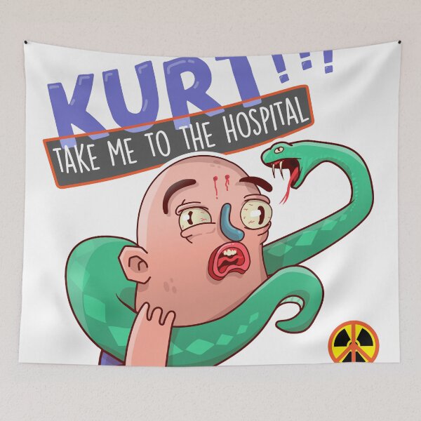 Item preview, KURT!! TAKE ME TO THE HOSPITAL!! designed and sold by PApodcast.