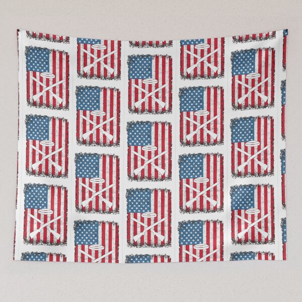Item preview, American Flag Sporting Clay USA Flag designed and sold by vanessamomon108.