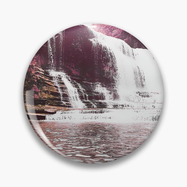 Item preview, cummins falls painting designed and sold by LeapDaze.