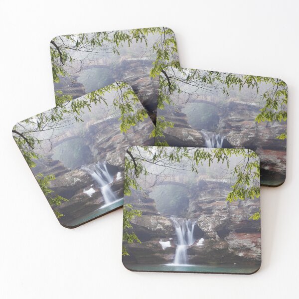 Item preview, Upper Falls at Old Man's Cave, Hocking Hills designed and sold by Christa Binder.