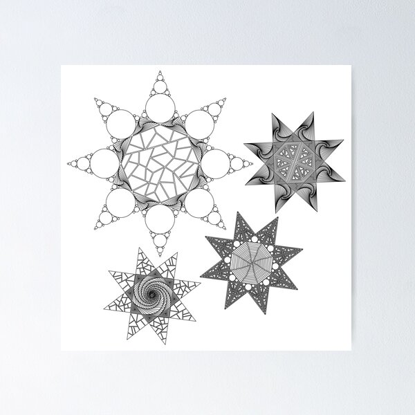 Item preview, Black and White Stars designed and sold by DHTDesigns.