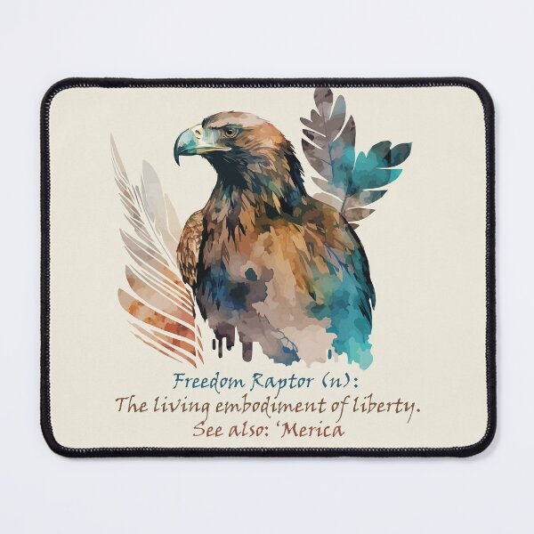 Item preview, Proper Funny Name American Bald Eagle - Freedom Raptor designed and sold by GVRDesign.