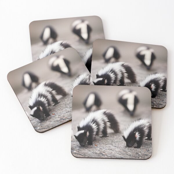 Item preview, A Group Of Skunks On Parade designed and sold by Paw's Arts.