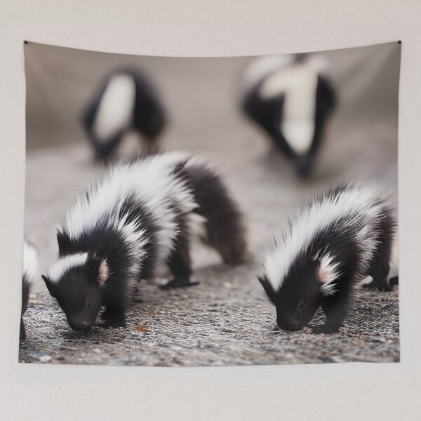 Item preview, A Group Of Skunks On Parade designed and sold by Paw's Arts.