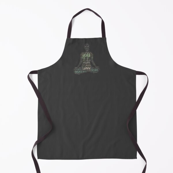 Item preview, Yoga Wordcloud for Darker Backgrounds designed and sold by WordsYouLove.