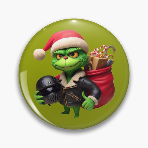 Item preview, The Grinch in 3D Raiding Christmas designed and sold by erkabees.