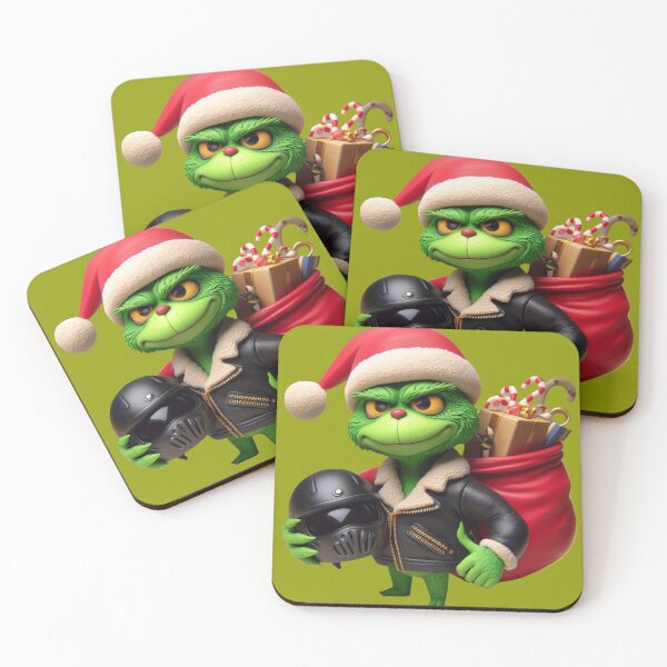 Item preview, The Grinch in 3D Raiding Christmas designed and sold by erkabees.