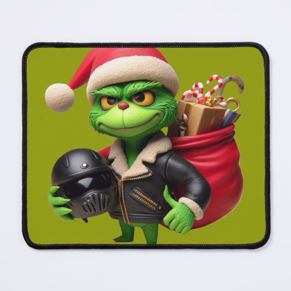 Item preview, The Grinch in 3D Raiding Christmas designed and sold by erkabees.