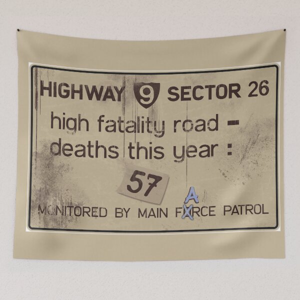 Item preview, Mad Max Road Sign designed and sold by nintendolover13.