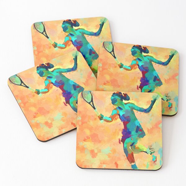 Item preview, Female Tennis Player 5 designed and sold by ChrisButler.