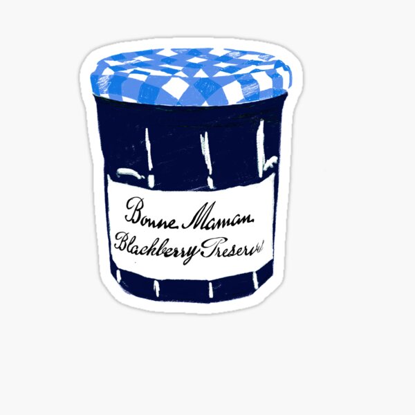 Item preview, bonne maman blackberry preserve designed and sold by laurachristne.