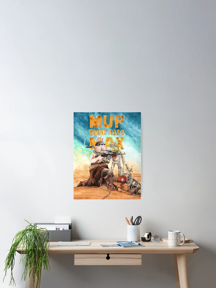 Thumbnail 2 of 3, Poster, Mup Max: Ribbit Road designed and sold by Rey Mehlhorn.