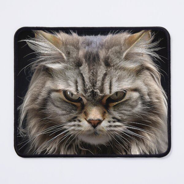Item preview, Angry Tabby Maine Coon Cat designed and sold by Elisabeth Lucas.