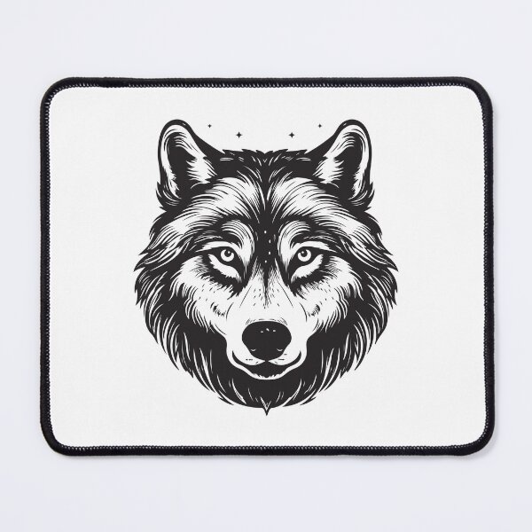 Item preview, Cool Wolf Face designed and sold by LionessLove.