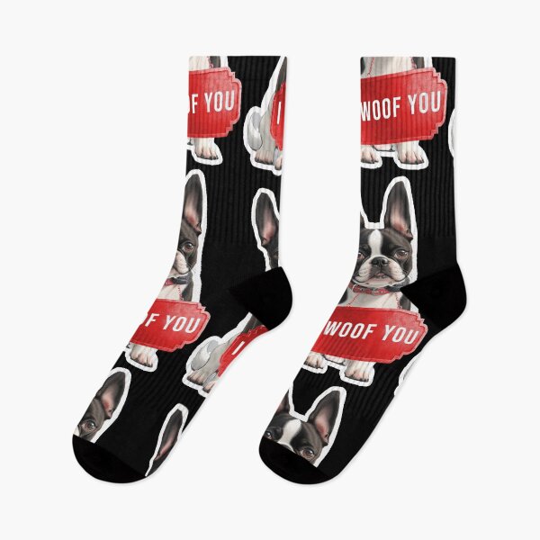 Item preview, Cute Boston Terrier Stray Quotes designed and sold by Patterns4Babies.