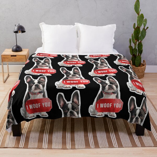 Item preview, Cute Boston Terrier Stray Quotes designed and sold by Patterns4Babies.